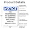 Signmission No Trespassing No Dumping No Camping OSHA Notice Sign, Aluminum, 10in W x 14in L, 2PK OS-2PACK-NS-A-1014-V-14928 - alternate 6